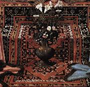 GHIRLANDAIO, Domenico Madonna and Child Enthroned with Saints oil